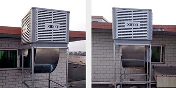 海聯(lián)不銹鋼公司生產(chǎn)拋光車間安裝星科環(huán)保空調(diào)